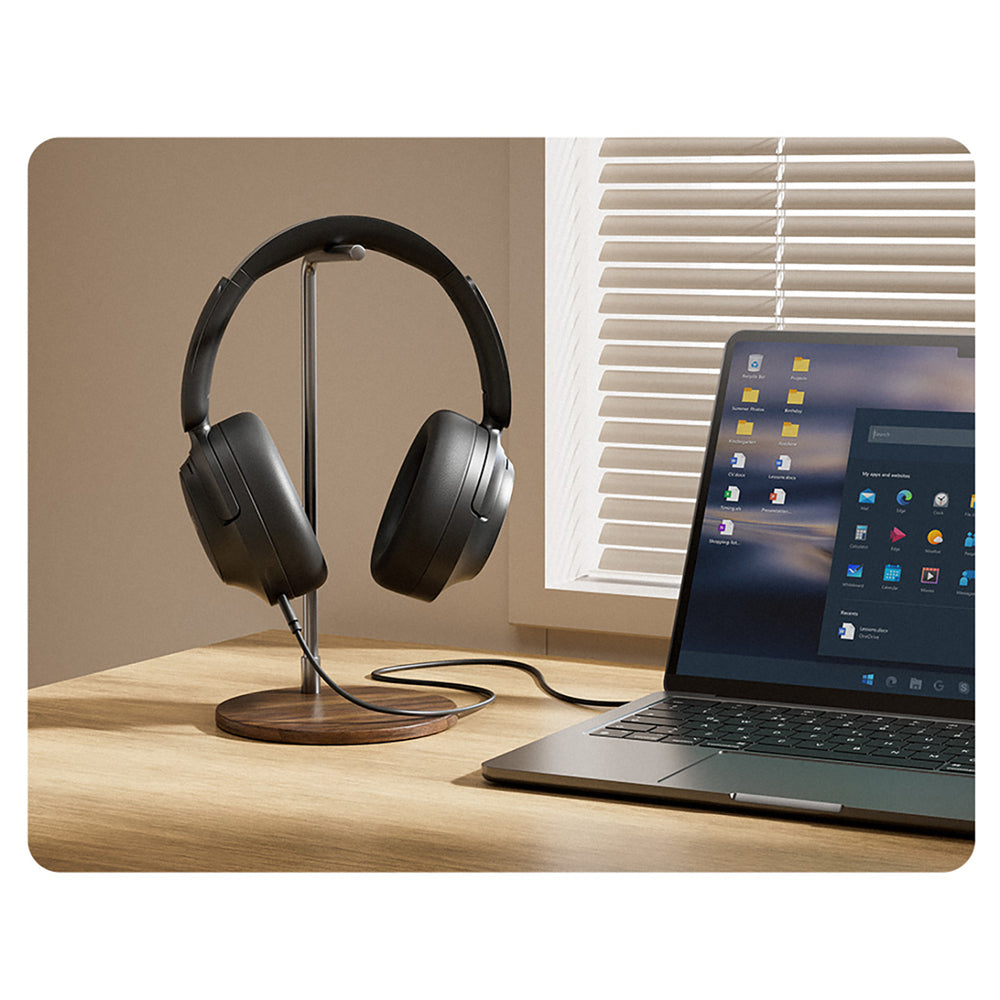 QCY H3S Wireless On-Ear Headphones with LDAC and ANC Noise Cancellation - Black_11