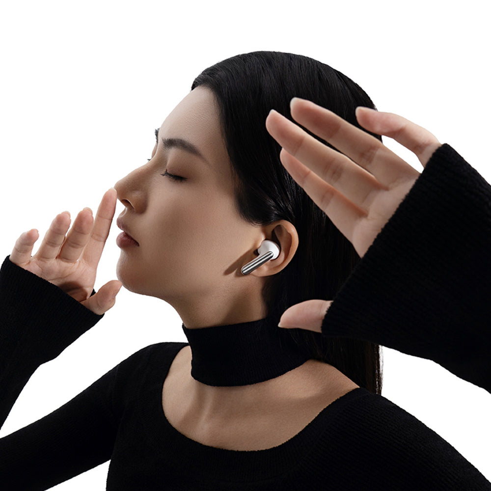 QCY Melobuds N60 In-Ear Wireless Headphones with LDAC and ANC Noise Cancellation - White_8