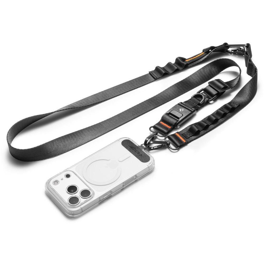 Spigen DA30M Stap Crossbody Phone Lanyard - Black_0