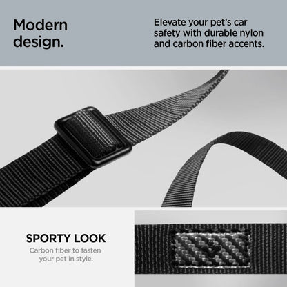 Spigen PS100 Universal Pet Seat Belt - Black_11