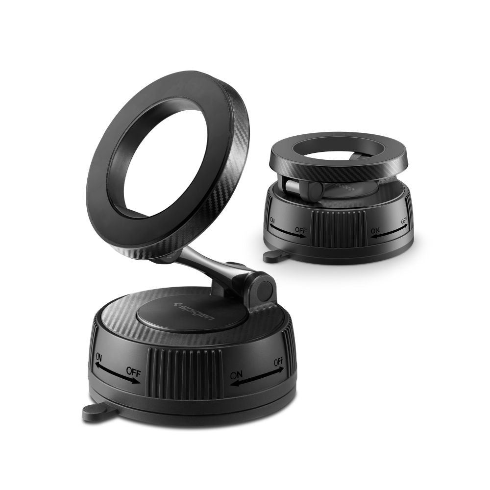 Spigen MFT36 MagSafe Car Holder for Dashboard/Windshield - Black_0
