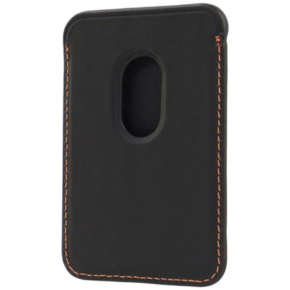 Lamborghini Urus D8 Genuine Leather MagSafe Magnetic Phone Wallet - Black and Red_5
