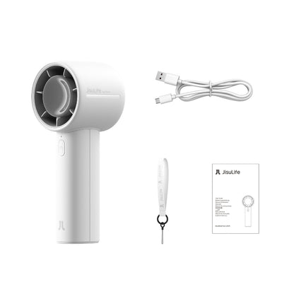 Jisulife Handheld Fan 10 4000mAh Portable USB Fan - Gray_1
