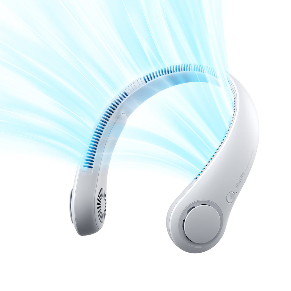 Jisulife Neck Fan 3 4000mAh Portable Neck Fan - Gray_0