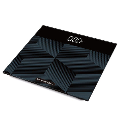 Wozinsky WAL-180 Bathroom Scale up to 180 kg Accurate - Black_2