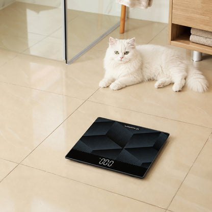 Wozinsky WAL-180 Bathroom Scale up to 180 kg Accurate - Black_3