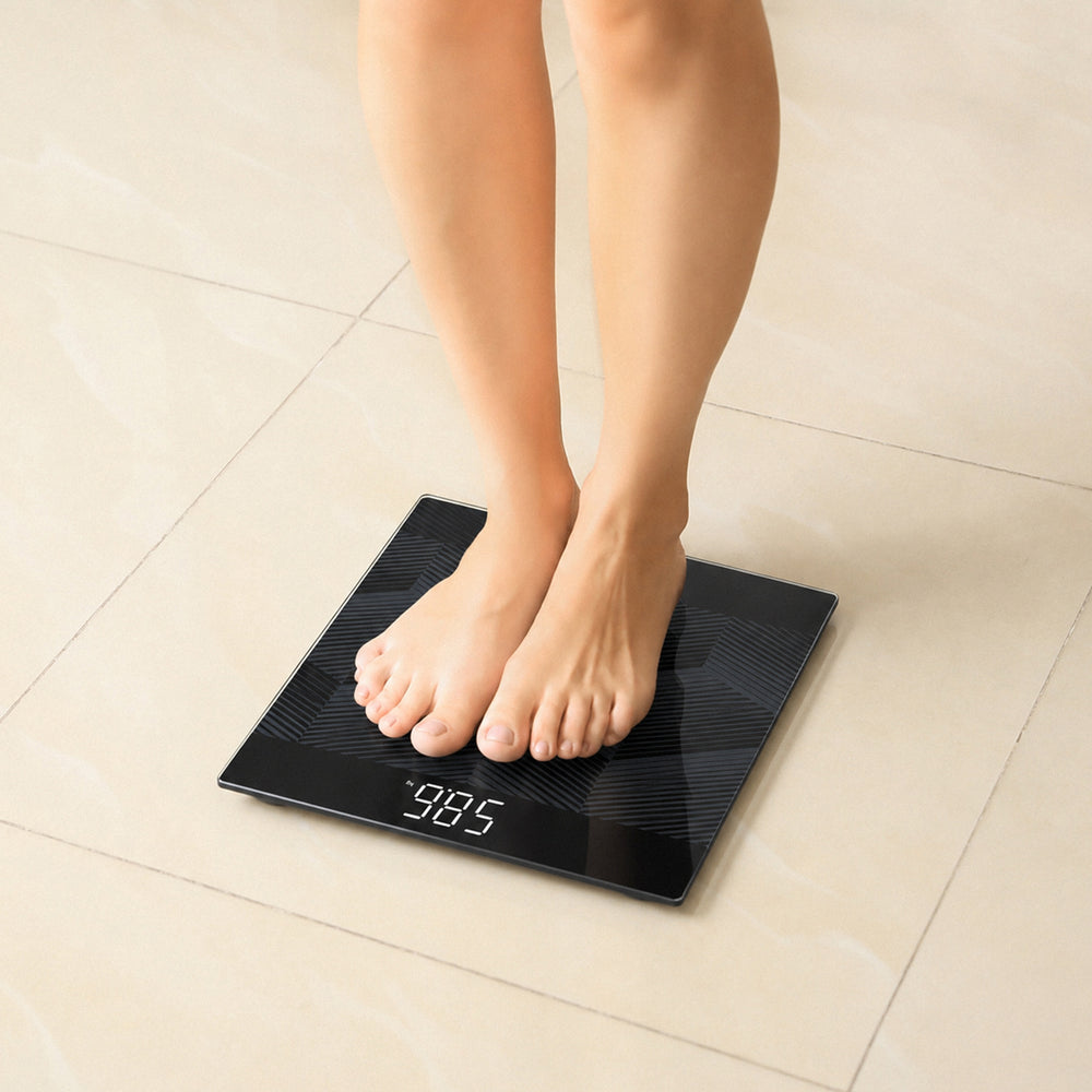Wozinsky WAL-180 Bathroom Scale up to 180 kg Accurate - Black_4
