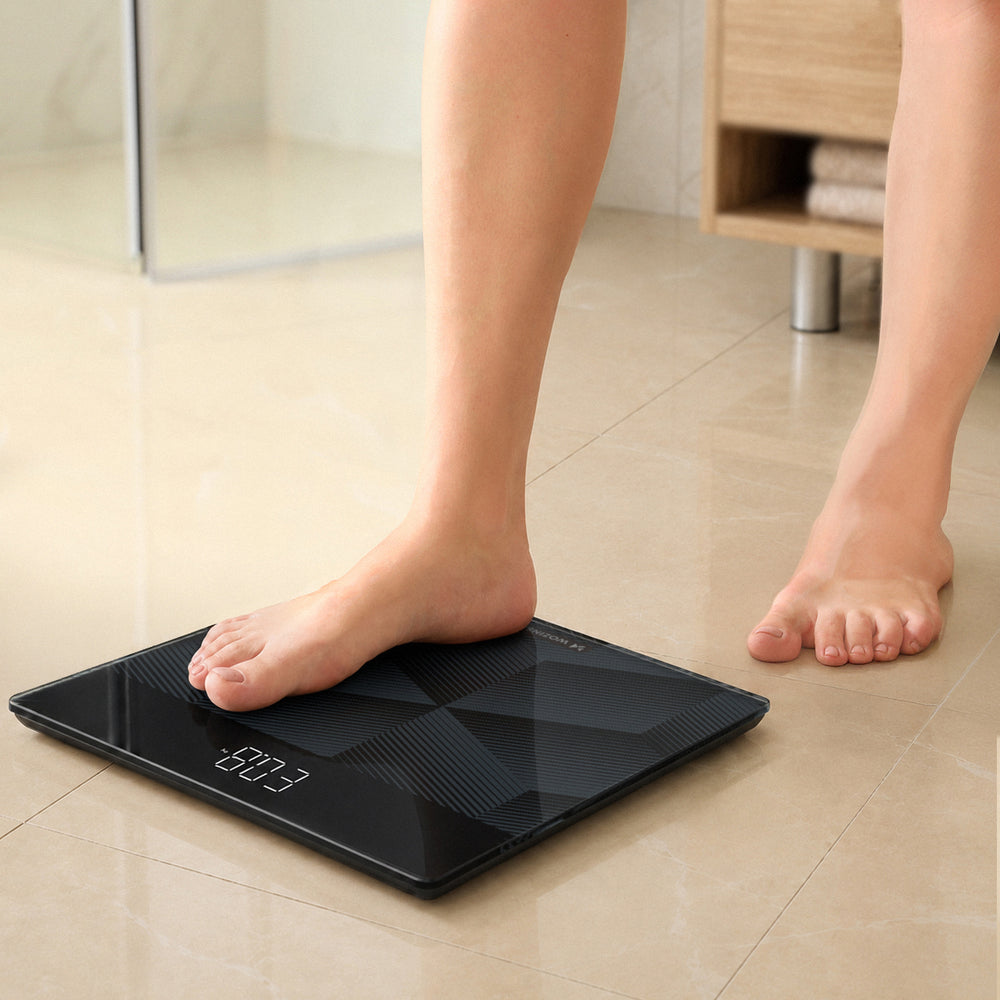 Wozinsky WAL-180 Bathroom Scale up to 180 kg Accurate - Black_5