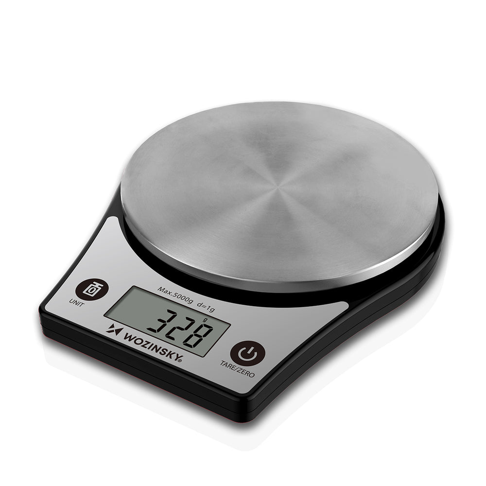 Wozinsky WAK-651 Kitchen Scale with LCD Display up to 5 kg - Black_1