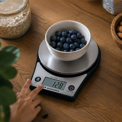 Wozinsky WAK-651 Kitchen Scale with LCD Display up to 5 kg - Black_3
