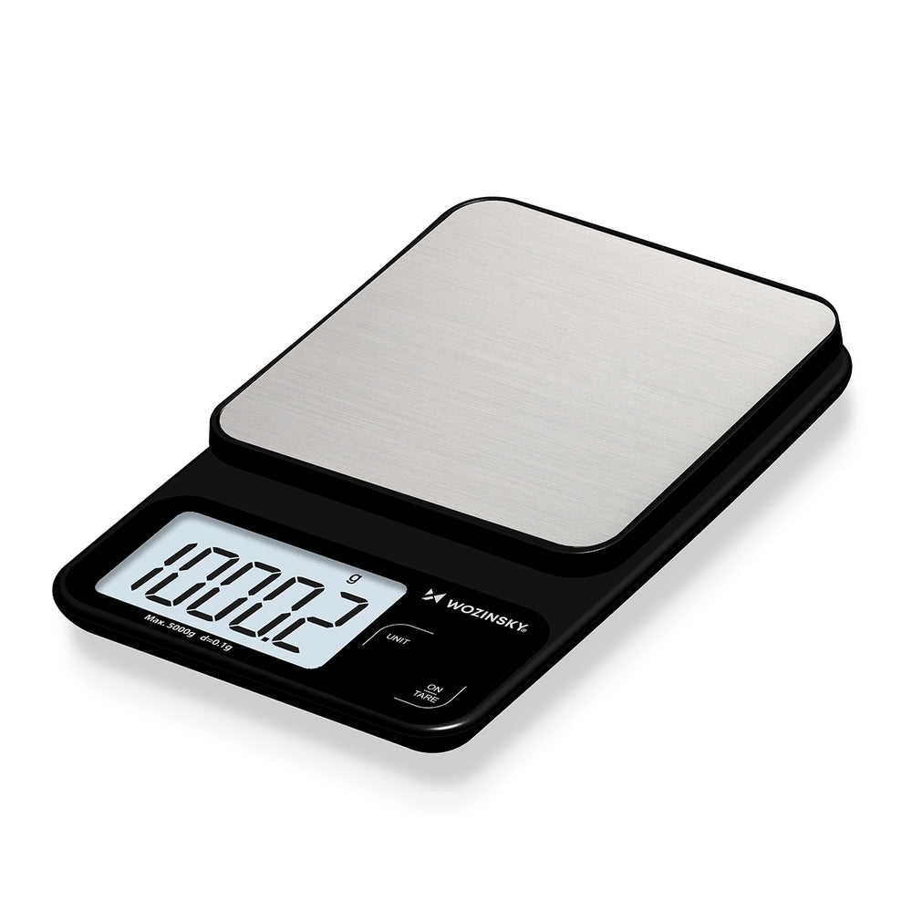 Wozinsky WAK-2252 kitchen scale accurate with large LCD display up to 5 kg - black_1