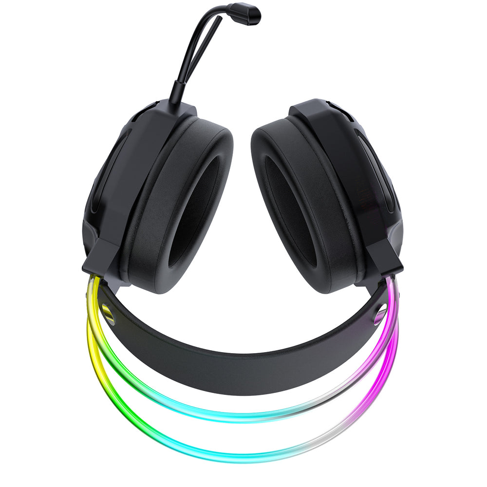 Wozinsky WSG-1118 Wired Gaming Headphones with Microphone and RGB Backlight - Black_2