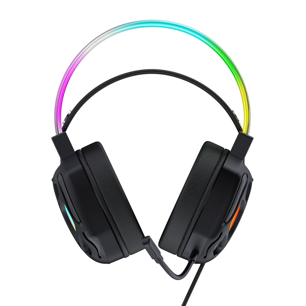 Wozinsky WSG-1118 Wired Gaming Headphones with Microphone and RGB Backlight - Black_3