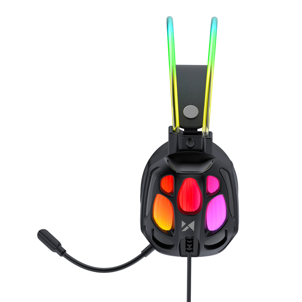Wozinsky WSG-1118 Wired Gaming Headphones with Microphone and RGB Backlight - Black_4