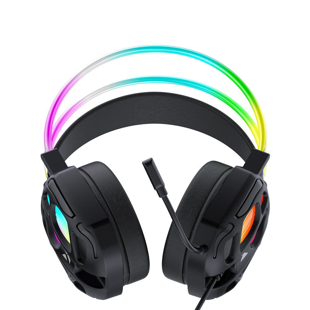 Wozinsky WSG-1118 Wired Gaming Headphones with Microphone and RGB Backlight - Black_5