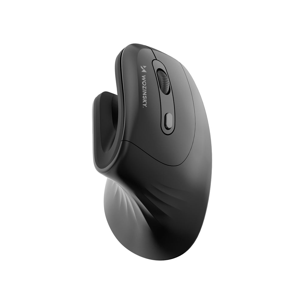Wozinsky WWM-1076 Wireless Vertical Ergonomic Mouse 3600 DPI - Black_0
