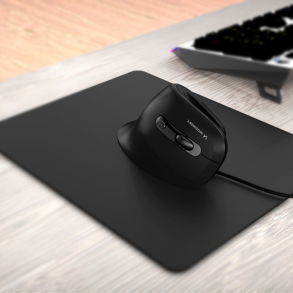 Wozinsky WWM-1076 Wireless Vertical Ergonomic Mouse 3600 DPI - Black_9