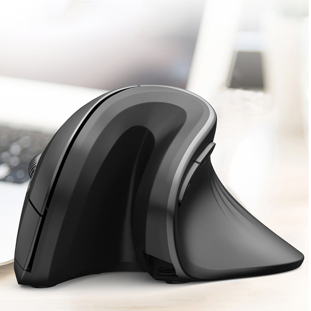 Wozinsky WWM-1076 Wireless Vertical Ergonomic Mouse 3600 DPI - Black_6