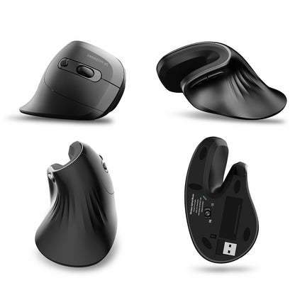 Wozinsky WWM-1076 Wireless Vertical Ergonomic Mouse 3600 DPI - Black_7