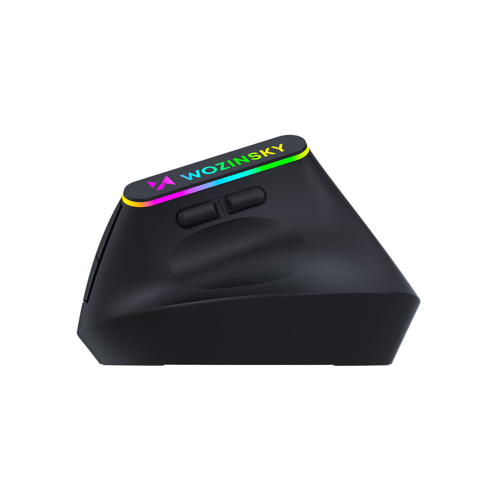 Wozinsky WMG-1164 Wireless Vertical Ergonomic Gaming Mouse 3600 DPI with RGB Backlight - Black_3