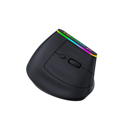 Wozinsky WMG-1164 Wireless Vertical Ergonomic Gaming Mouse 3600 DPI with RGB Backlight - Black_4