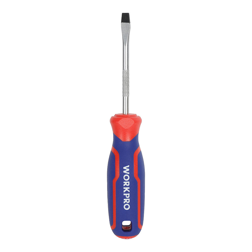 Chave de fenda plana 4 x 100mm. workpro_0