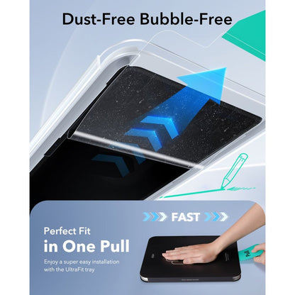 ESR Paper Feel Tempered Glass for iPad Air 13" (2024/2025/2026)_4