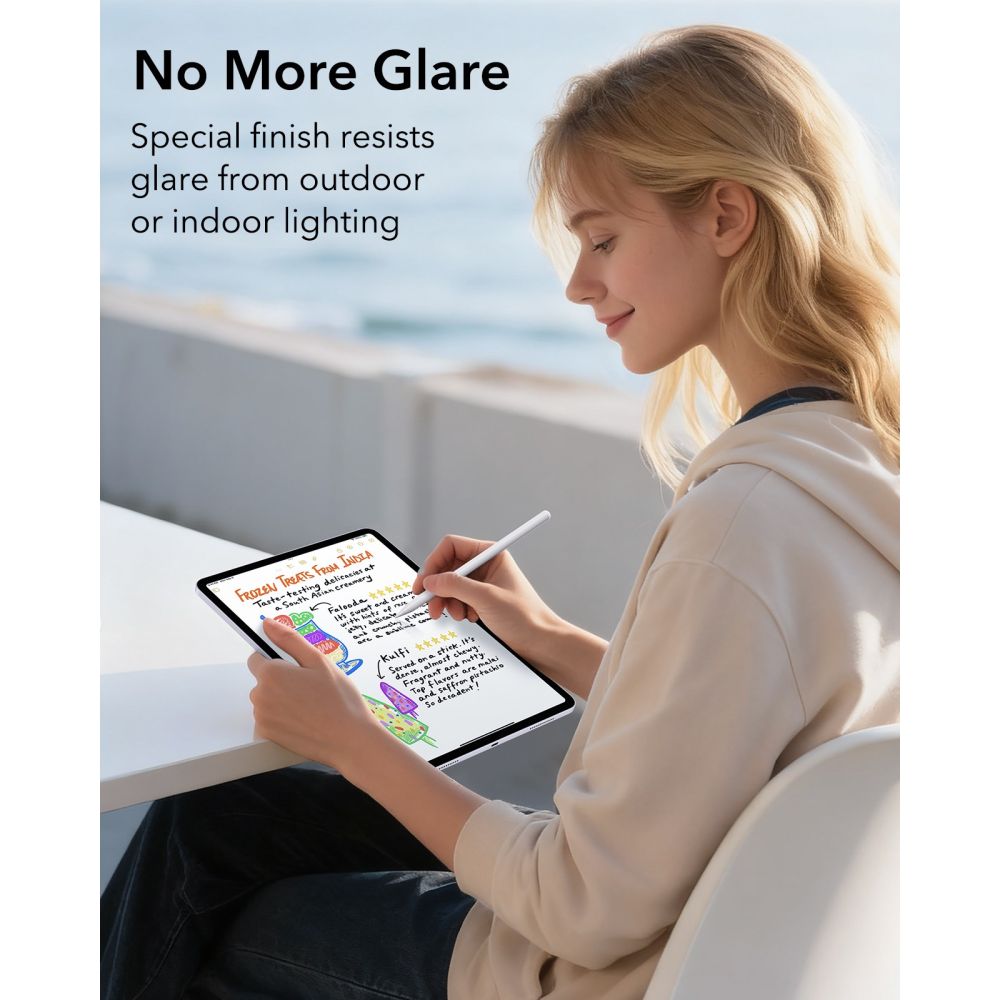 ESR Paper Feel Tempered Glass for iPad Air 13" (2024/2025/2026)_7