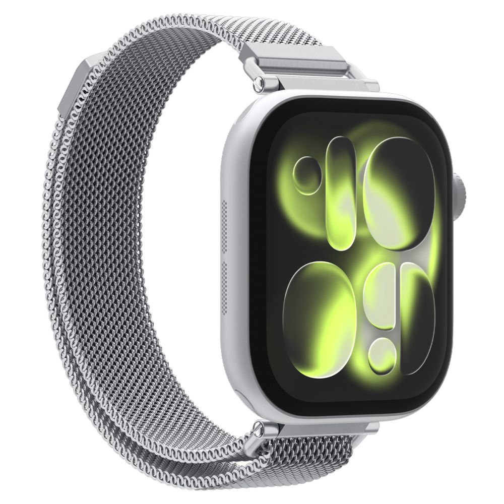 Spigen WBM4 Strap for Apple Watch (40 / 41 / 42 mm) - Silver_1