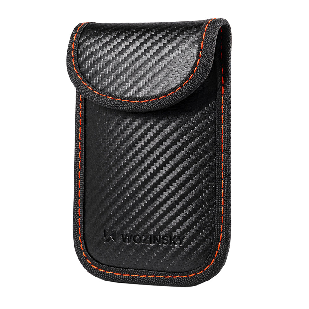 Wozinsky WPB-R14 RFID Blocking Case for Keyless Keys 14x9 cm - Black_0