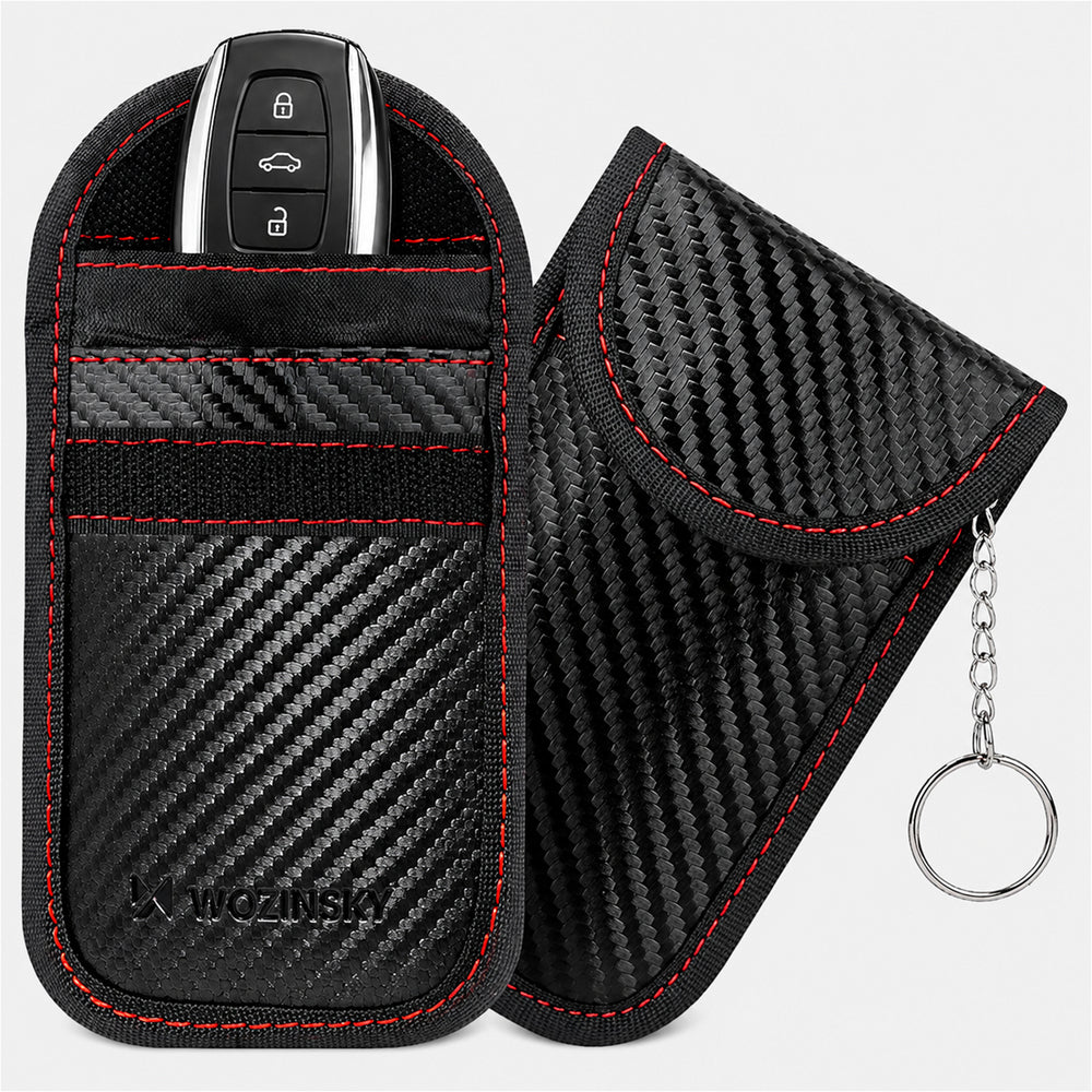 Wozinsky WPB-R14 RFID Blocking Case for Keyless Keys 14x9 cm - Black_1