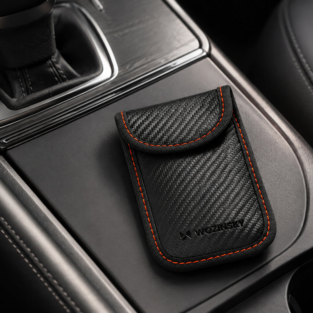 Wozinsky WPB-R14 RFID Blocking Case for Keyless Keys 14x9 cm - Black_2