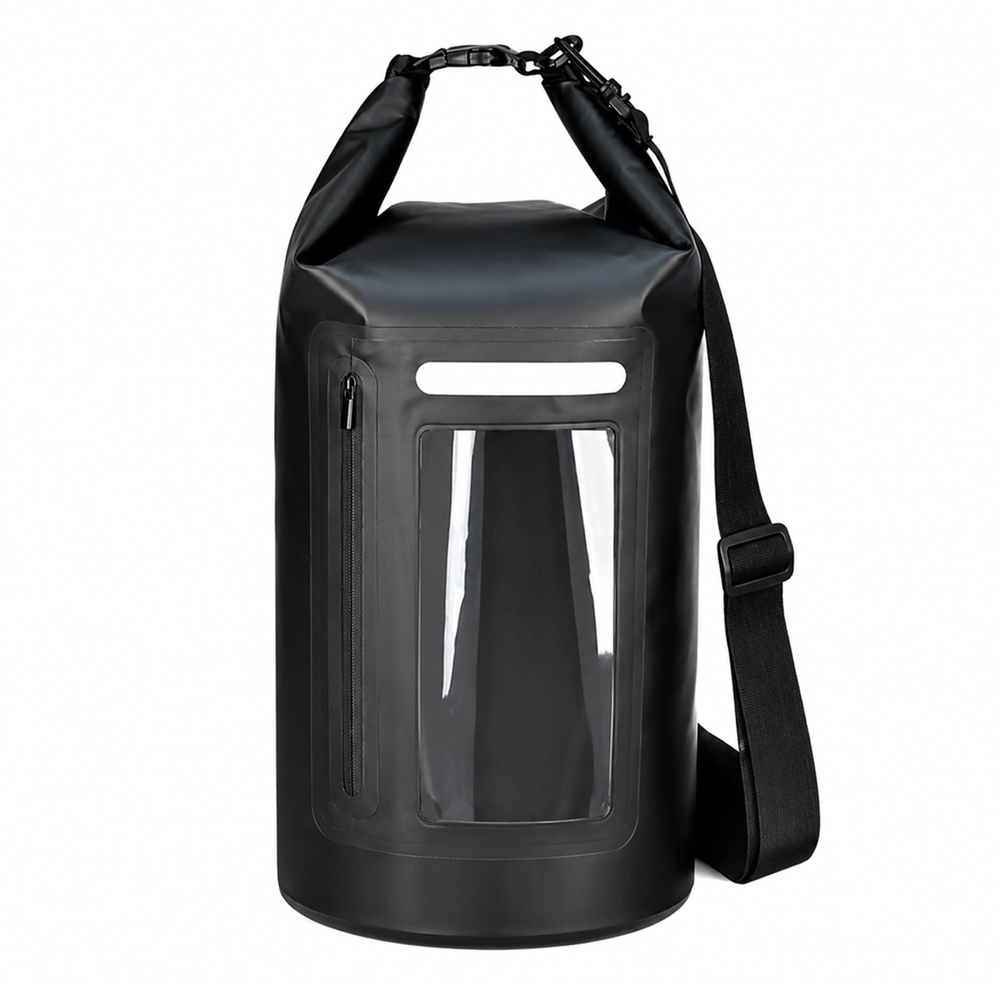 WNA-15L waterproof bag for a 15 l sup kayak with an RFID blocking divider - black_0