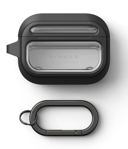 Ringke UX Magnetic Case for AirPods Pro 3 - Black and Clear_2