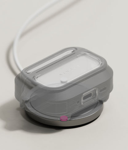 Ringke UX Magnetic Case for AirPods Pro 3 - Black and Clear_3