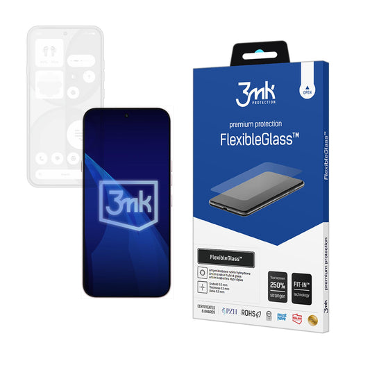 3mk FlexibleGlass™ hybrid glass for Nothing Phone (4a)_0