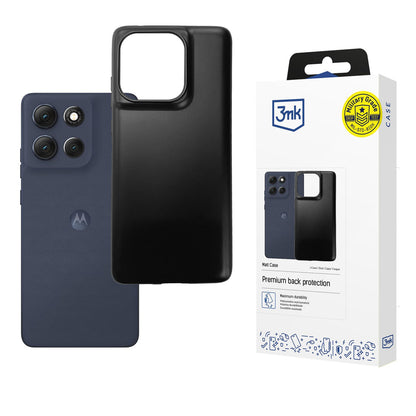 3mk Matt Case for Motorola Moto G86 Power - Black_0