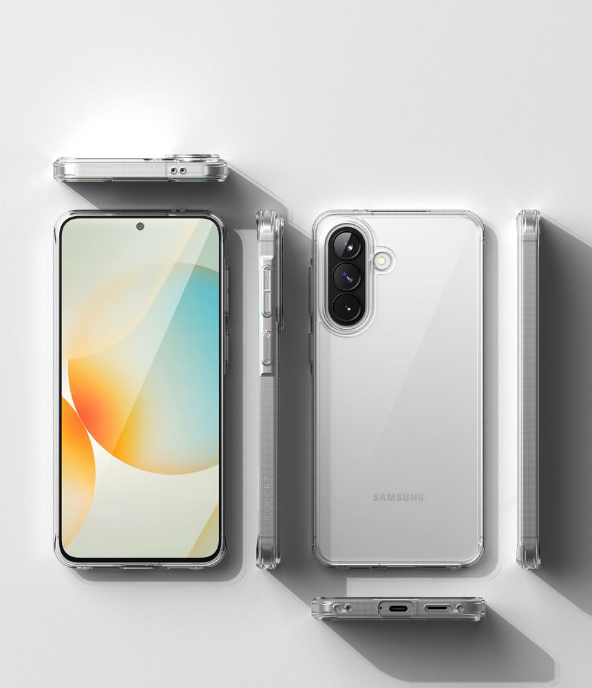 Ringke Fusion Case for Samsung Galaxy A57 5G - Transparent_4