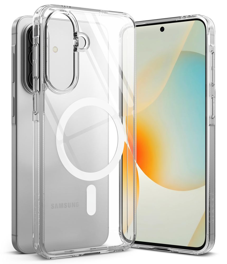 Ringke Fusion Magnetic MagSafe Case for Samsung Galaxy A57 5G - Transparent_0