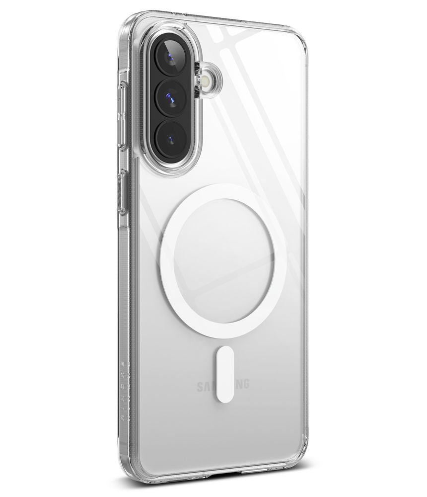 Ringke Fusion Magnetic MagSafe Case for Samsung Galaxy A57 5G - Transparent_3
