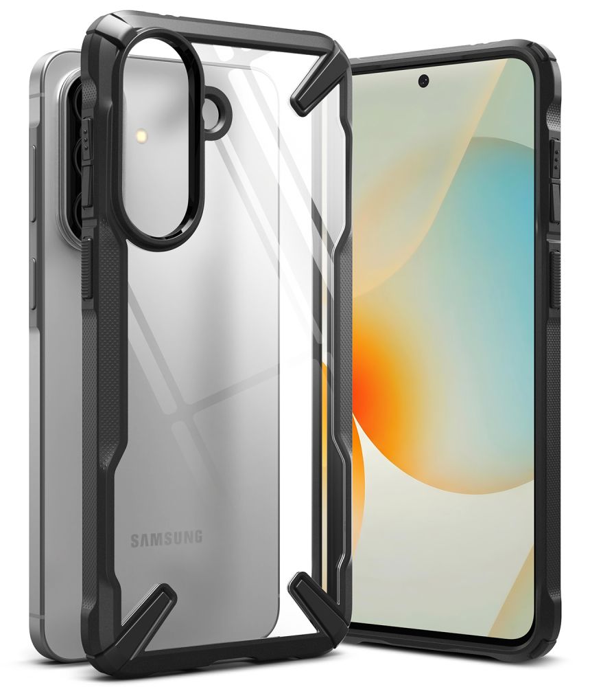 Ringke Fusion X Case for Samsung Galaxy A57 5G - Clear and Black_0