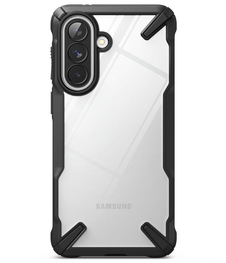 Ringke Fusion X Case for Samsung Galaxy A57 5G - Clear and Black_2