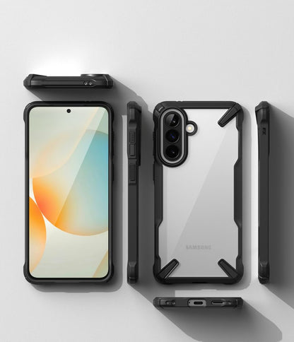 Ringke Fusion X Case for Samsung Galaxy A57 5G - Clear and Black_3