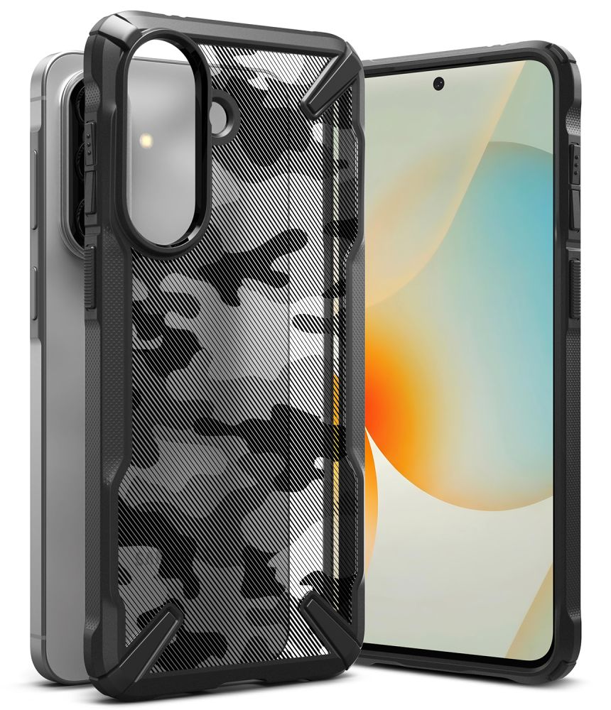 Ringke Fusion X Case for Samsung Galaxy A57 5G - Black and Gray_0