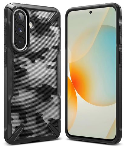 Ringke Fusion X Case for Samsung Galaxy A57 5G - Black and Gray_1