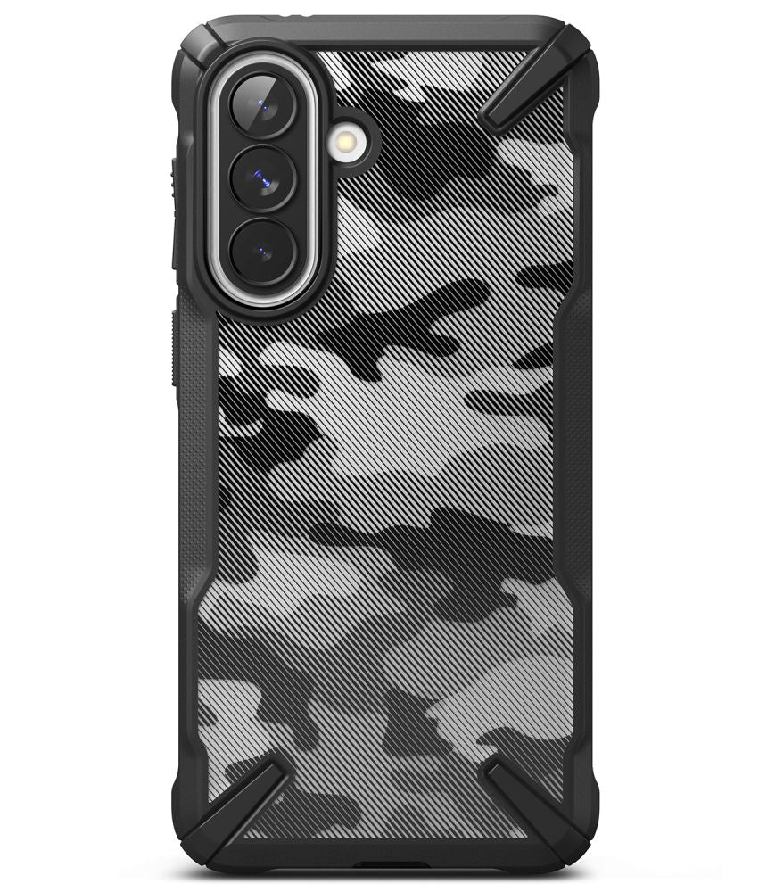Ringke Fusion X Case for Samsung Galaxy A57 5G - Black and Gray_2