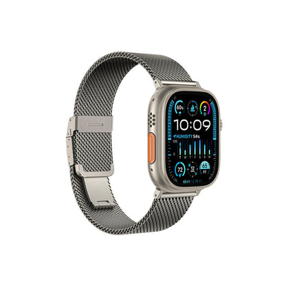 AmazingThing Titan Premium Metal Band for AppleWatch 38/40/41/42/44/45/46/49 mm - Silver_1