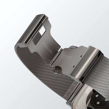 AmazingThing Titan Premium Metal Band for AppleWatch 38/40/41/42/44/45/46/49 mm - Silver_4