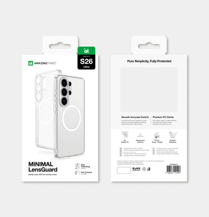 AmazingThing Minimal Mag Lens Case for Samsung Galaxy S26 Ultra - Clear_9