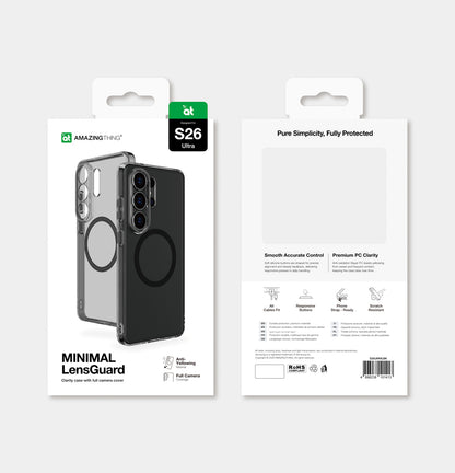 AmazingThing Minimal Mag Lens Case for Samsung Galaxy S26 Ultra - Black_8